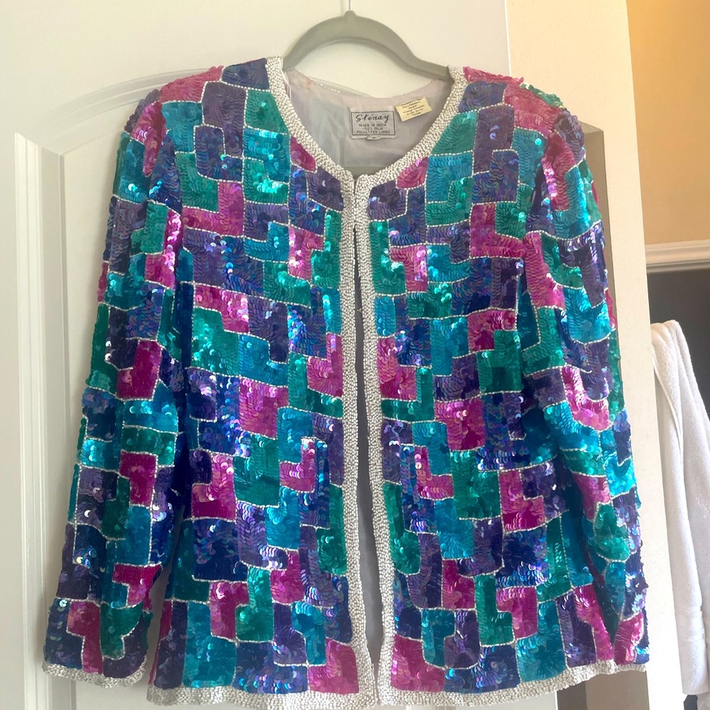 Stenay vintage sequin jacket